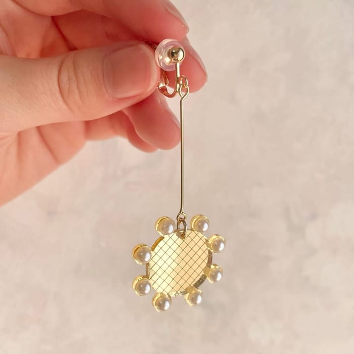 sunflower イヤリング/ピアス